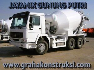Harga Beton Jayamix Gunung Putri