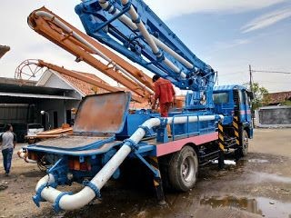 Sewa Concrete Pump Karawang
