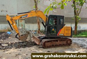 Harga Sewa Excavator Mini PC 75 Cibinong