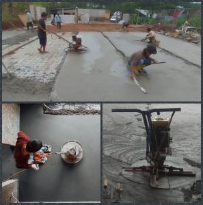 Harga Jasa Finish Trowel Lantai Beton Cikande