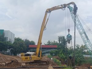 Sewa Excavator Vibro Hammer Depok