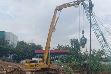 Sewa Excavator Vibro Hammer Depok
