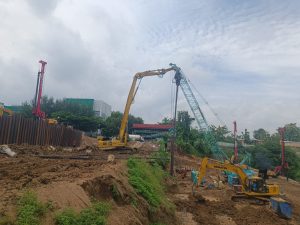 Sewa Excavator Vibro Hammer Tangerang
