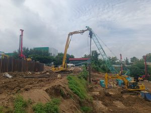 Sewa Excavator Vibro Hammer Bogor