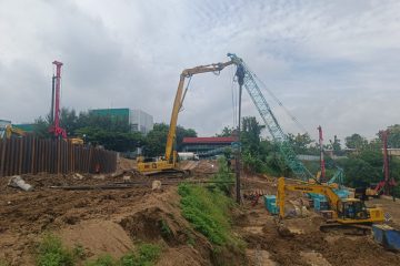 Sewa Excavator Vibro Hammer Bogor