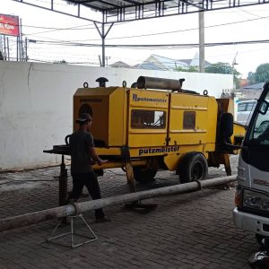 Sewa Pompa Beton Kodok Cisauk