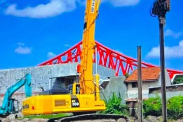 Sewa Excavator Vibro Hammer Banten