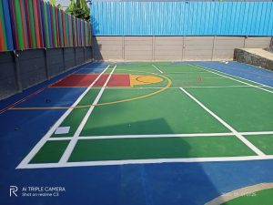 Jasa Pengecatan Lapangan Bulu Tangkis