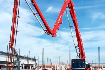 Sewa Concrete Pump Master Long Boom Solusi Efisien Pengecoran Gedung Tinggi
